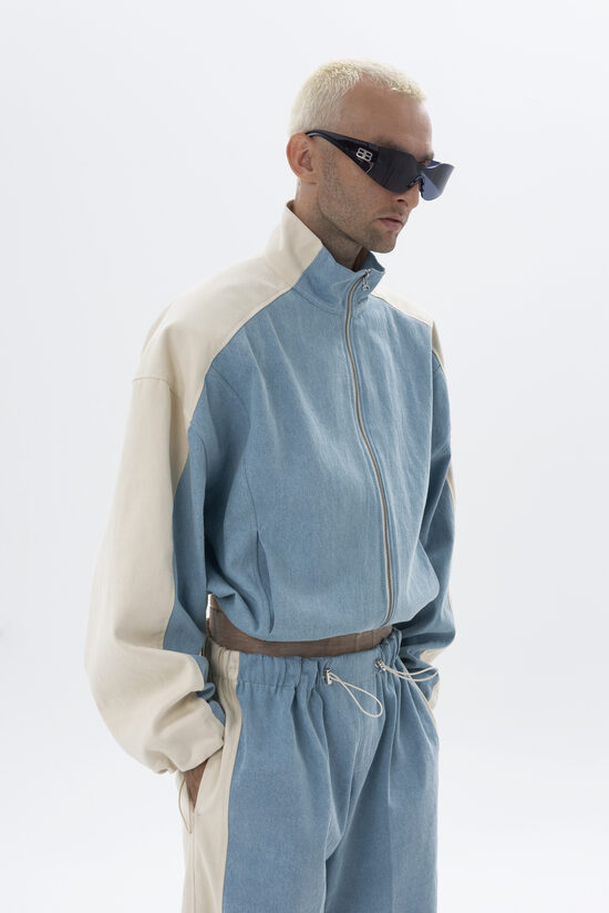 Two-tone denim jacket PRE-ORDER